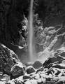 Bridalveil Falls in Winter print