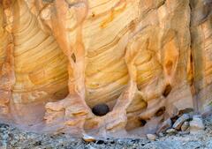 Cradled Boulder