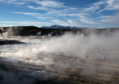 Geyser Steam - Norris Basin