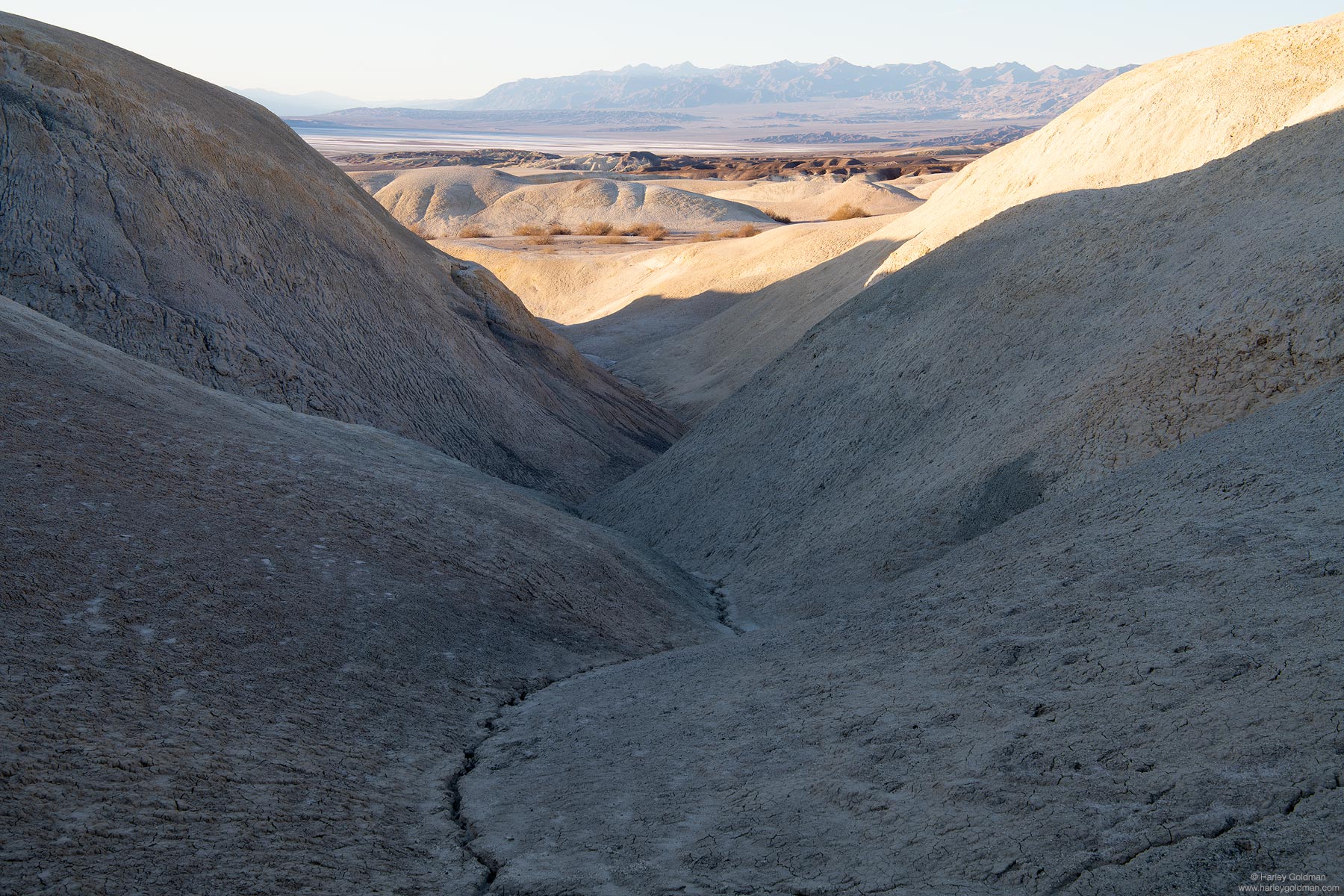 Death Valley, national, park, badland, desert, canyon, wash, mountains