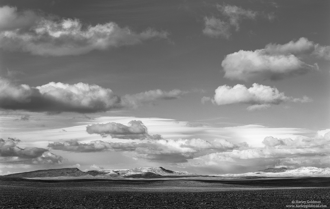 wyoming, plains, clouds