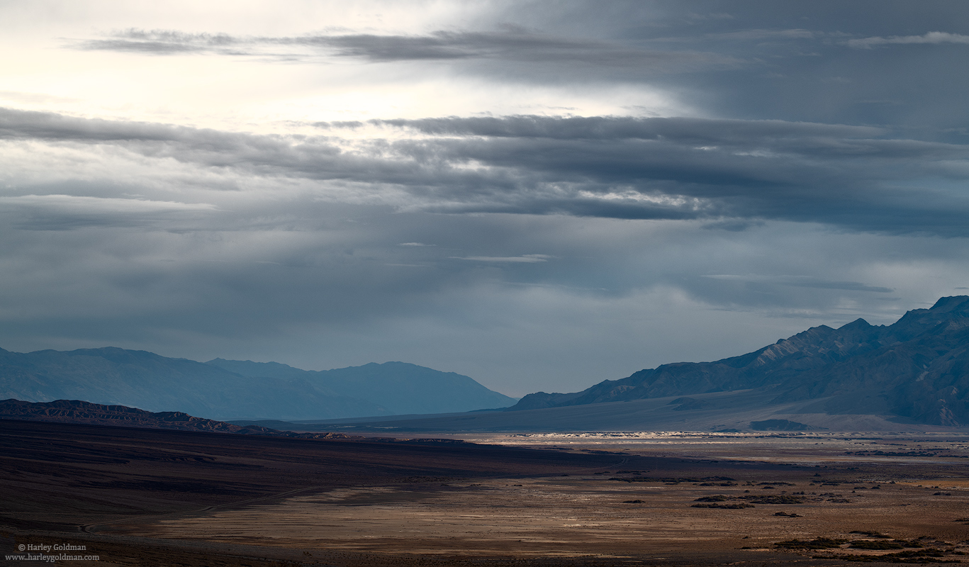 death valley, national, park, clouds, desert, storm
