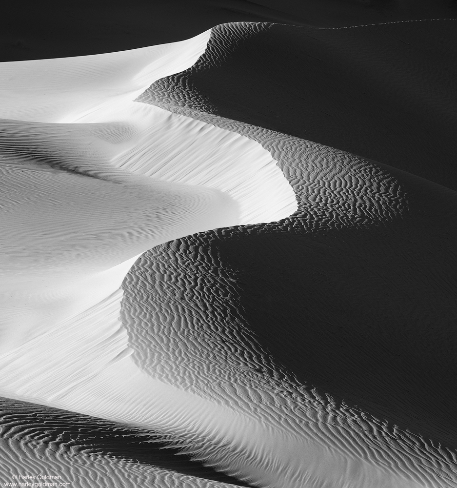 death valley, national, park, sand, dune, desert, winter, ripple
